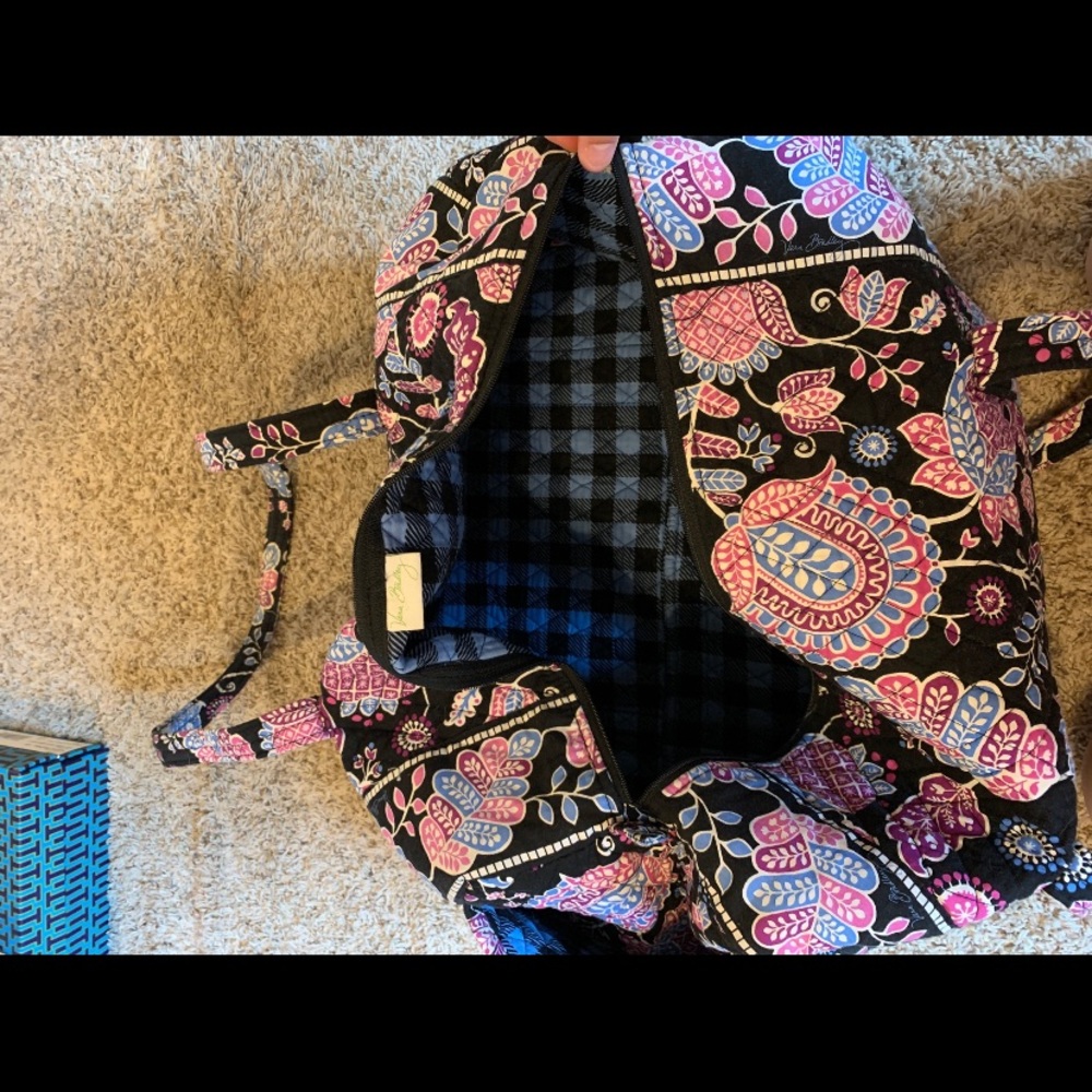 Vera Bradley travel tote